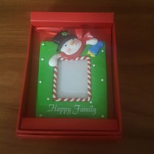 Happy Family Picture Ornament